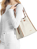 Michael Michael Kors Mina Large Signature Logo Chain Shoulder Bag Vanilla