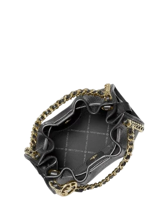 Michael Michael Kors Mina Small Chain Convertible Crossbody Bag Black