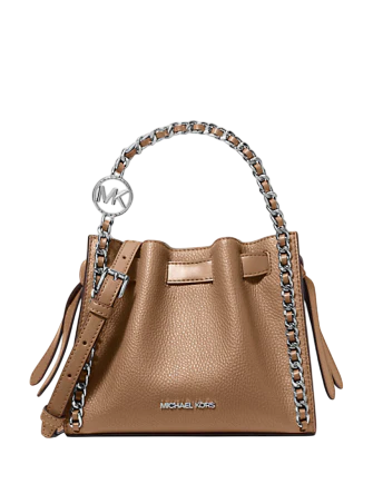 Michael Michael Kors Mina Small Chain Convertible Crossbody Bag Driftwood