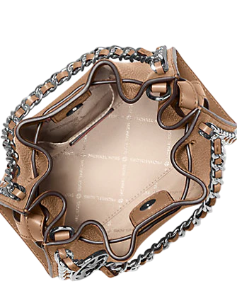 Michael Michael Kors Mina Small Chain Convertible Crossbody Bag Driftwood