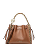 Michael Michael Kors Mina Small Chain Convertible Crossbody Bag Luggage