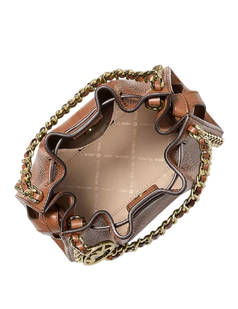 Michael Michael Kors Mina Small Chain Convertible Crossbody Bag Luggage