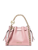 Michael Michael Kors Mina Small Chain Convertible Crossbody Bag Powder Pink