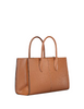 Michael Michael Kors Mirella Medium Pebbled Leather Satchel Luggage
