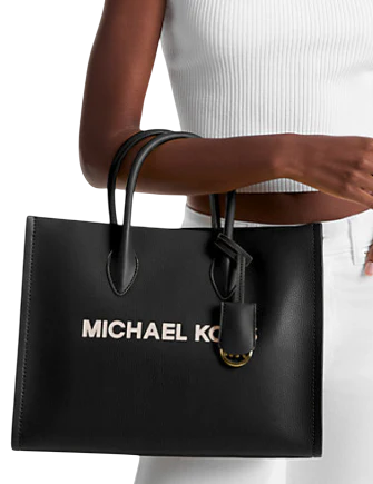 Michael Michael Kors Mirella Medium Pebbled Leather Tote Bag