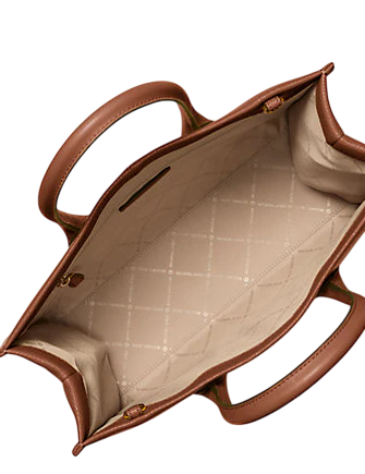 Michael Michael Kors Mirella Medium Pebbled Leather Tote Bag Luggage