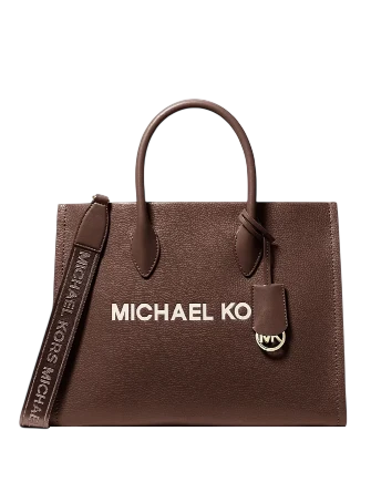 Michael Michael Kors Mirella Medium Pebbled Leather Tote Bag