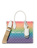 Michael Michael Kors Mirella Small Rainbow Signature Logo Crossbody Bag Rainbow