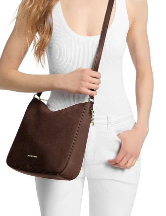 Michael Michael Kors Nayla Medium Messenger Bag Nutmeg