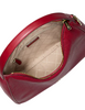 Michael Michael Kors Nayla Medium Pebbled Leather Hobo Shoulder Bag Cherry
