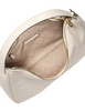 Michael Michael Kors Nayla Medium Pebbled Leather Hobo Shoulder Bag Light Cream
