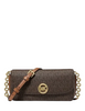 Michael Michael Kors Nolita Small Signature Logo Crossbody Bag Brown Acorn