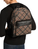 Michael Michael Kors Pacey Plaid Print Wool Blend Backpack Mushroom