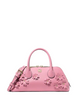 Michael Michael Kors Petra Small Floral Embellished Crossbody Bag Carnation
