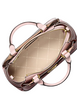 Michael Michael Kors Reed Small Pebbled Leather Satchel Powder Blush