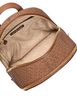 Michael Michael Kors Rhea Medium Color Block Signature Logo Backpack Camel