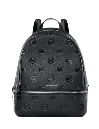 Michael Michael Kors Rhea Medium Logo Debossed Backpack
