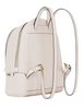 Michael Michael Kors Rhea Medium Logo Debossed Backpack Light Cream