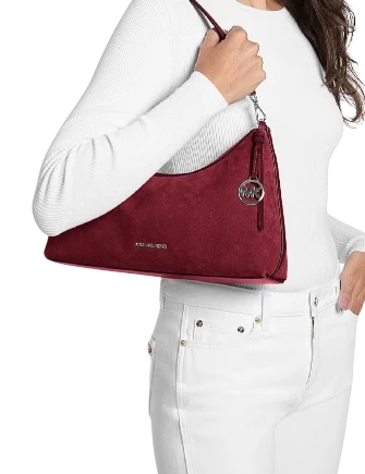 Michael Michael Kors Sammy Medium Convertible Shoulder Bag Maroon
