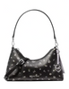 Michael Michael Kors Sammy Small Floral Printed Convertible Crossbody Bag Black