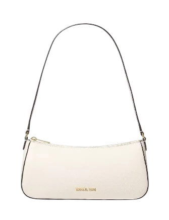 Michael Michael Kors Sammy Small Leather Pochette Light Cream