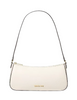 Michael Michael Kors Sammy Small Leather Pochette Light Cream