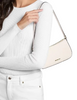 Michael Michael Kors Sammy Small Leather Pochette Light Cream