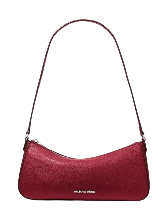 Michael Michael Kors Sammy Small Leather Pochette Maroon