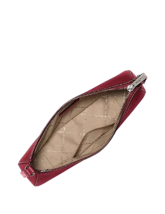 Michael Michael Kors Sammy Small Leather Pochette Maroon