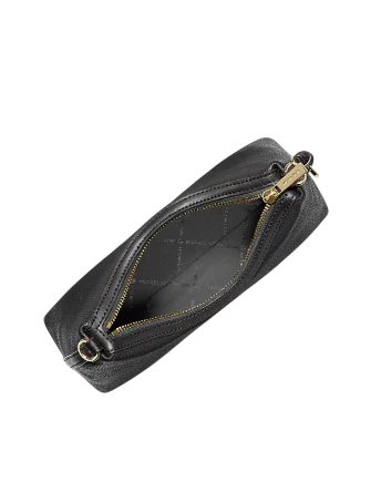 Michael Michael Kors Sammy Small Pebbled Leather Convertible Crossbody Bag Black