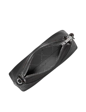 Michael Michael Kors Sammy Small Pebbled Leather Convertible Crossbody Bag Black