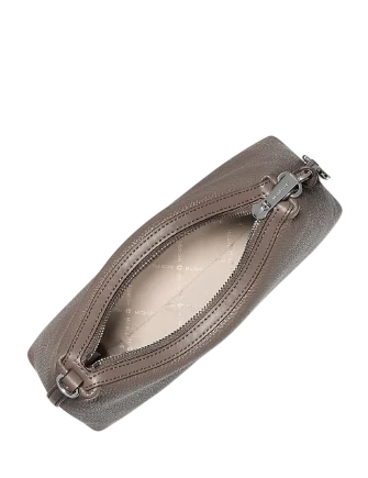 Michael Michael Kors Sammy Small Pebbled Leather Convertible Crossbody Bag Mushroom