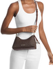 Michael Michael Kors Sammy Small Signature Logo Convertible Crossbody Bag Brown