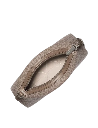 Michael Michael Kors Sammy Small Signature Logo Convertible Crossbody Bag Mushroom