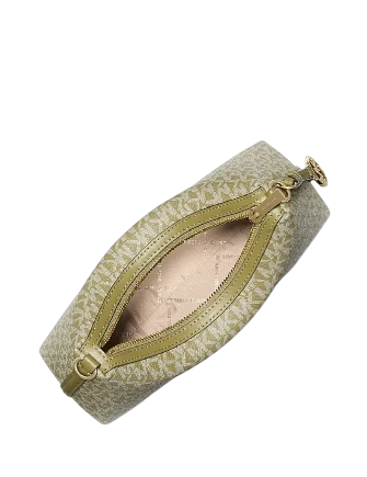 Michael Michael Kors Sammy Small Signature Logo Convertible Crossbody Bag Oregano