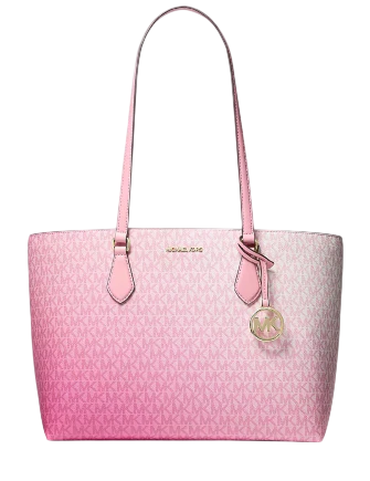 Michael Michael Kors Sheila Large Ombre Signature Logo Tote Bag