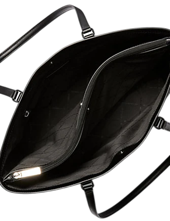 Michael Michael Kors Sheila Large Signature Logo Tote Bag Black