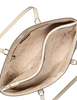 Michael Michael Kors Sheila Large Signature Logo Tote Bag Light Cream