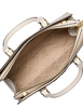 Michael Michael Kors Sheila Medium Logo Satchel Light Cream