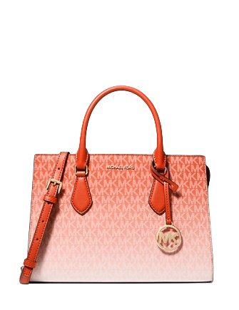 Michael Michael Kors Sheila Medium Ombre Signature Logo Satchel