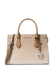 Michael Michael Kors Sheila Medium Ombre Signature Logo Satchel Tusk