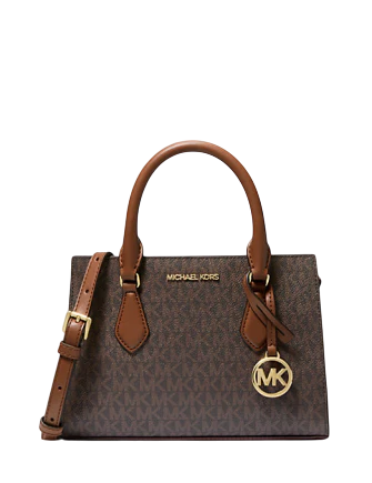 Michael Michael Kors Sheila Small Signature Logo Satchel | Brixton Michael Michael Kors Sheila Small Signature Logo Satchel | Brixton