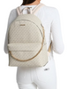 Michael Michael Kors Slater Large Signature Logo Backpack Light Cream 