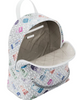 Michael Michael Kors Slater Medium Printed Signature Logo Backpack Optic White