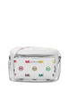 Michael Michael Kors Slater Medium Rainbow Logo Embossed Sling Pack Optic White