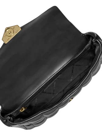 Michael Michael Kors Soho Large Quilted Shoulder Bag Black