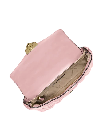 Michael Michael Kors Soho Large Quilted Shoulder Bag Powder Blush