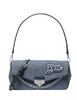 Michael Michael Kors Soho Small Embellished Denim Convertible Crossbody Bag Washed Denim