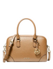 Michael Michael Kors Thompson Pebbled Leather Satchel Camel