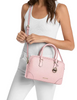 Michael Michael Kors Thompson Pebbled Leather Satchel Powder Blush